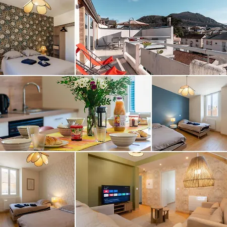 Le Belvedere - Terrasse & Vue Panoramique - 9 Min Sanctuaires * Lourdes