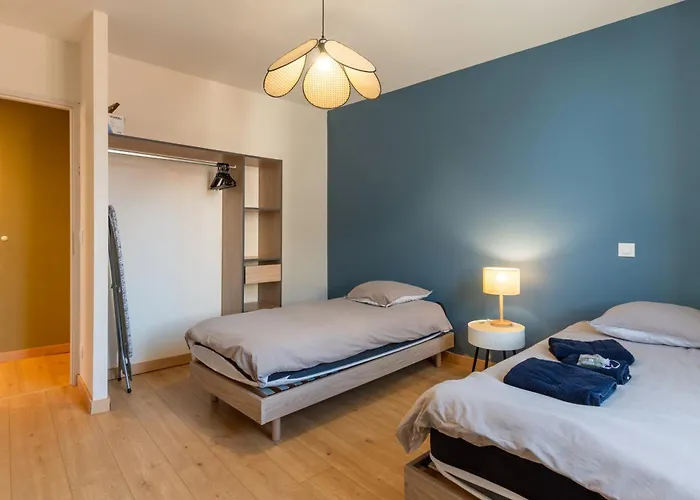 Le Belvedere - 9 Min Sanctuaires - 3 - 2 Salles De Bain - Terrasse & Vue Panoramique 公寓 卢德